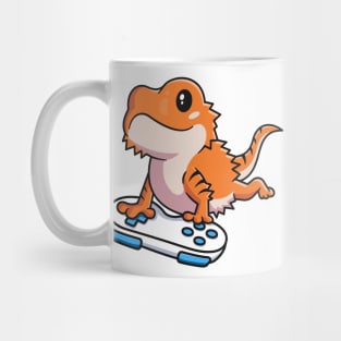 Bearded Dragon Shirts For Kids Boys Games Reptile Gamer Mug